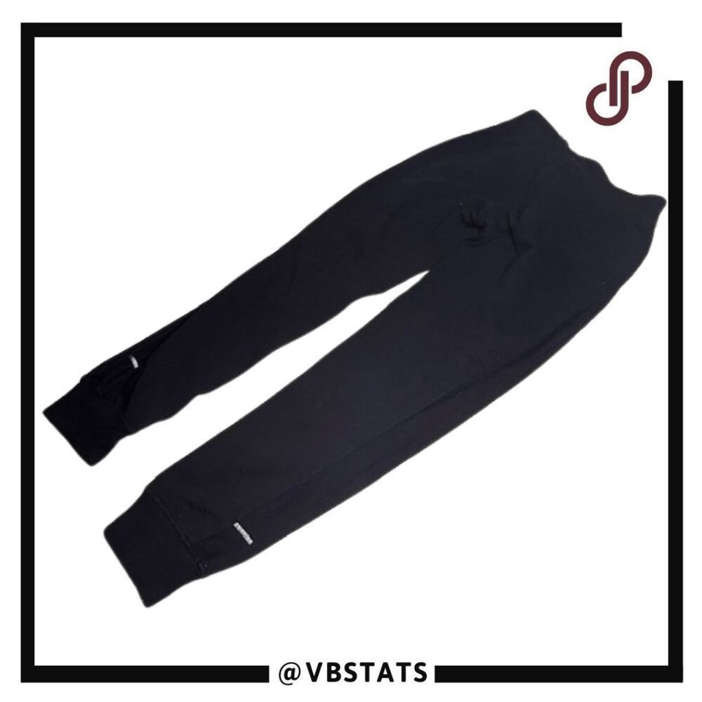 Lululemon Women's Drawstring Pull On Athletic Jogger Sweatpants Black Size 4
